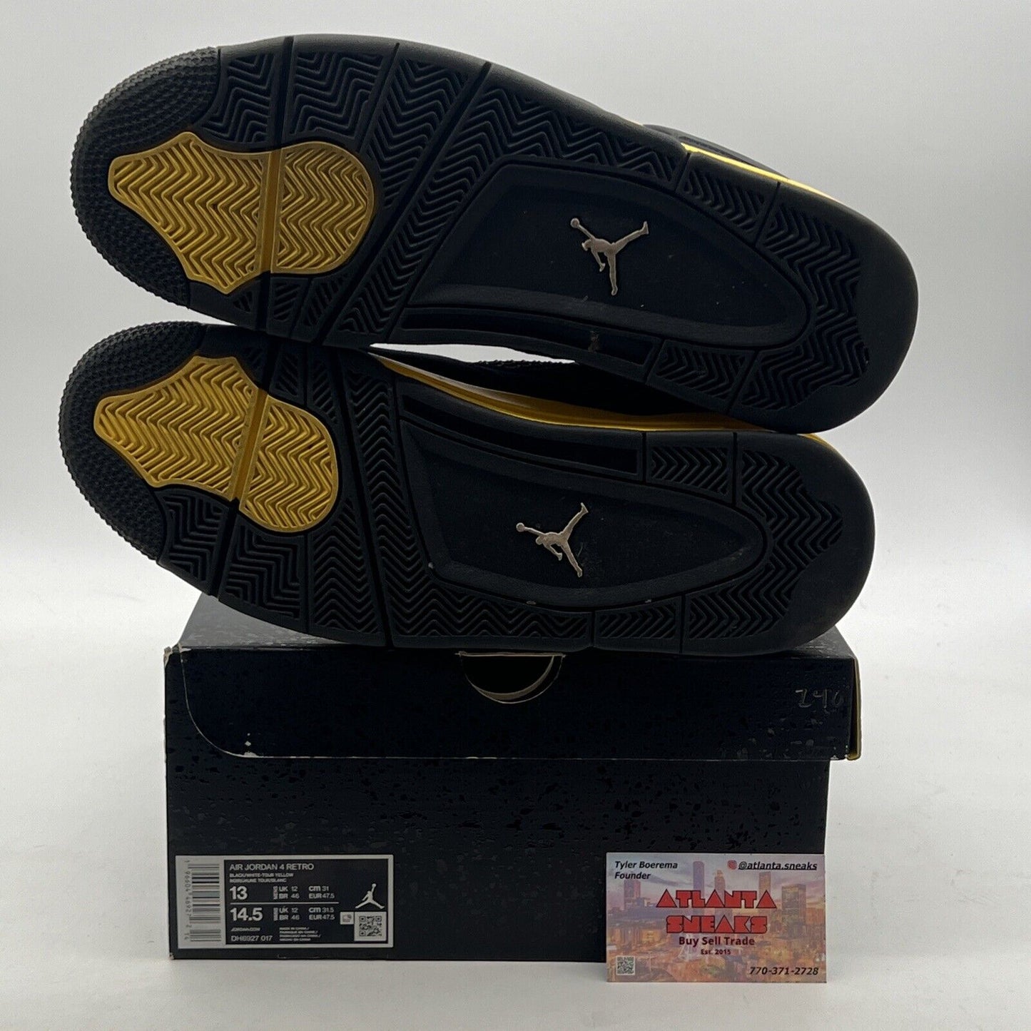 Size 13 - Air Jordan 4 Retro Mid Thunder (DH6927-017)