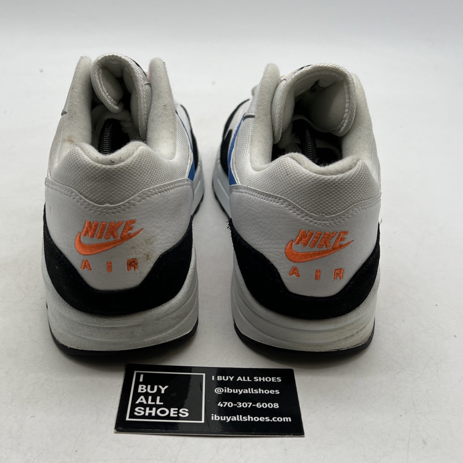 Size 13 - Nike Air Max 1 Photo Blue Total Orange (AH8145-112)