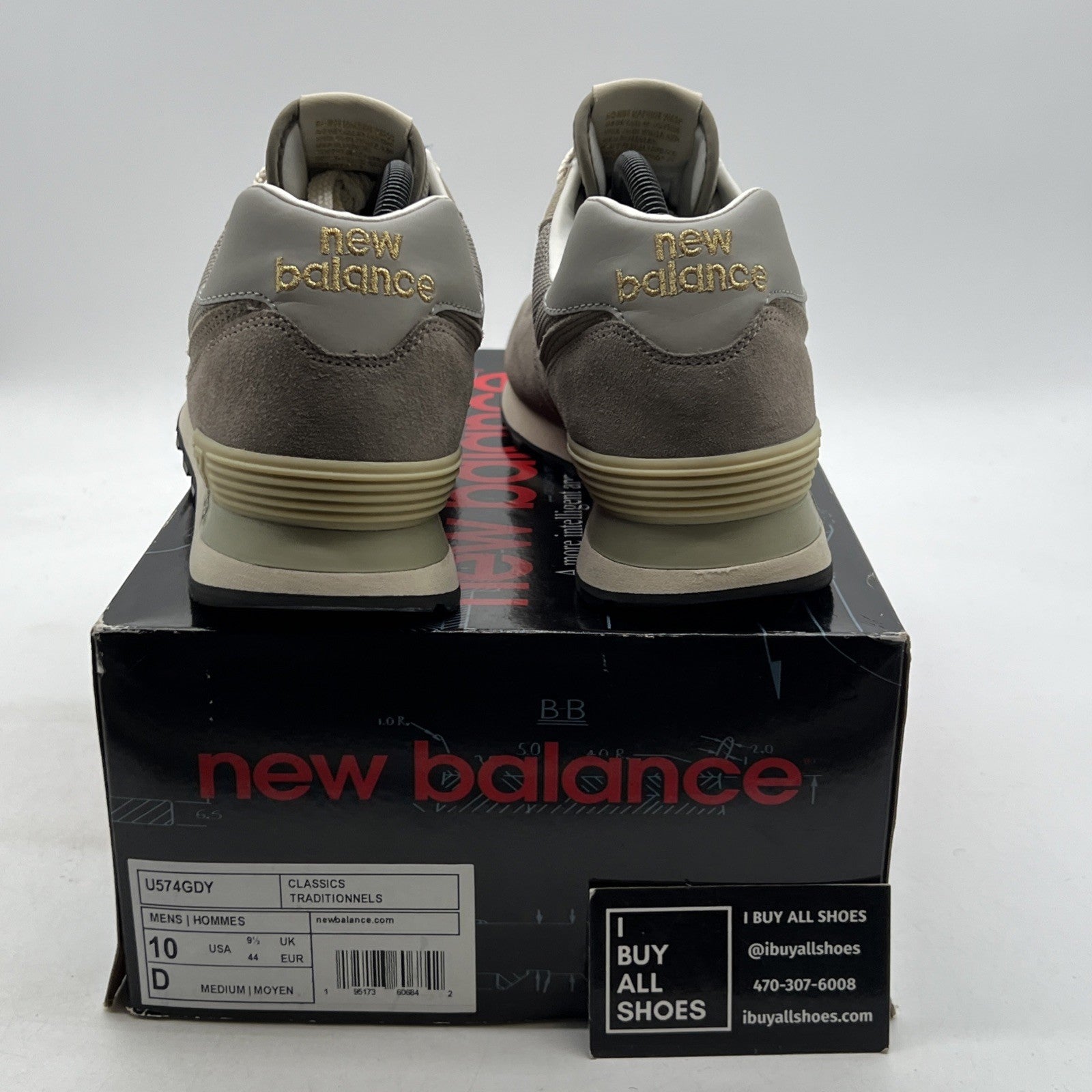 Size 10 - New Balance 574 Un-N-Ding (U574GDY)