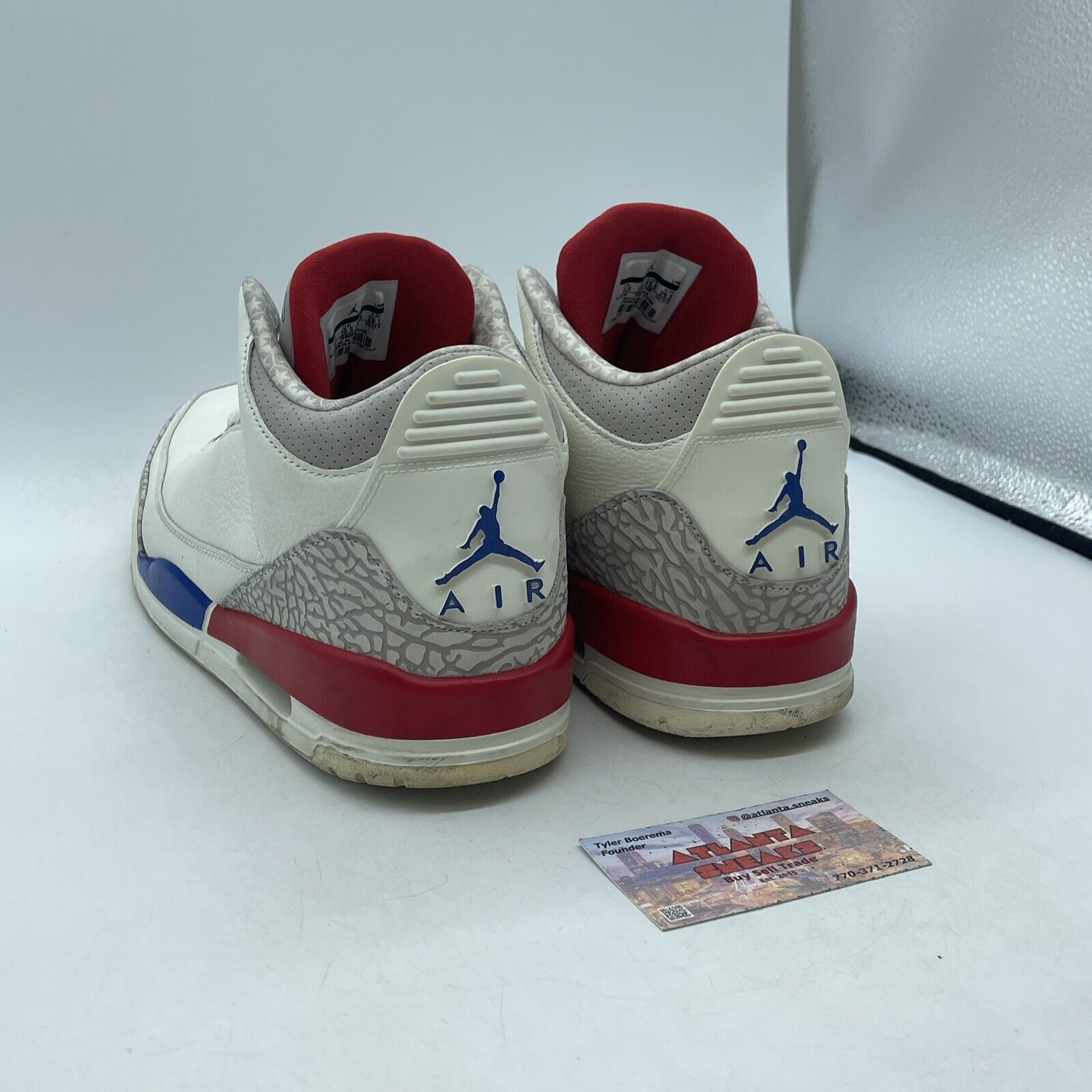 Size 11.5 - Air Jordan 3 Retro International Flight Suede Leather (136064-140)