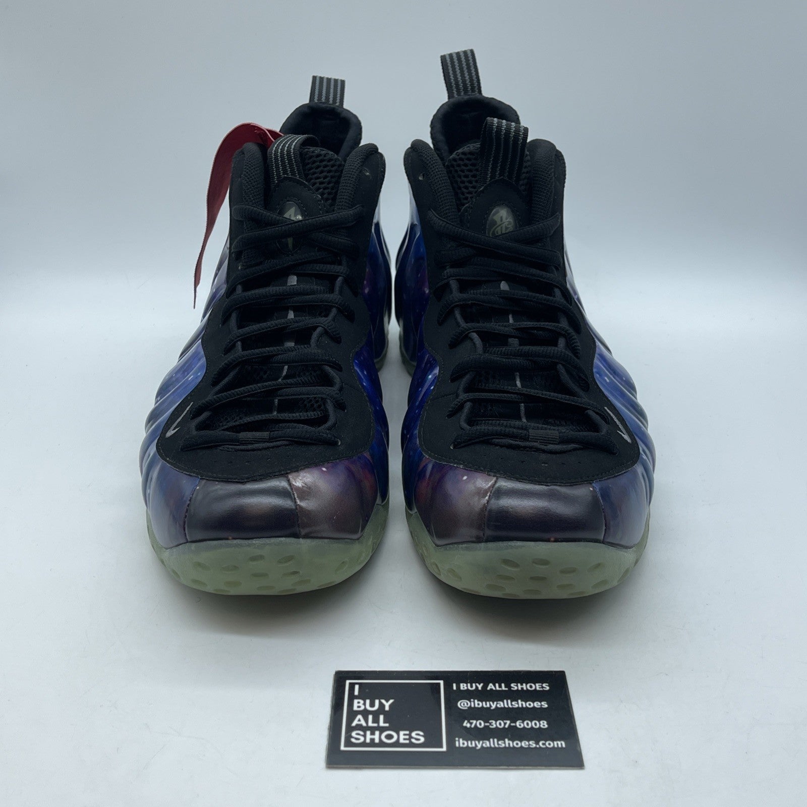 Size 13 - Nike Air Foamposite One NRG 2012 Galaxy Black Blue (521286-800)