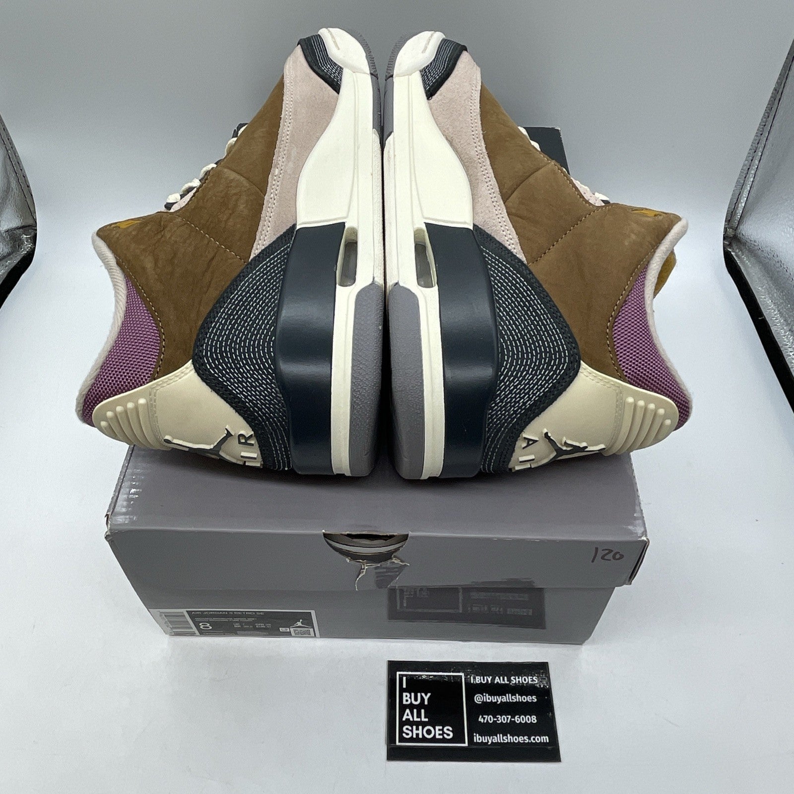 Size 8 - Air Jordan 3 Retro SE Winterized Brown Black Suede (DR8869-200)