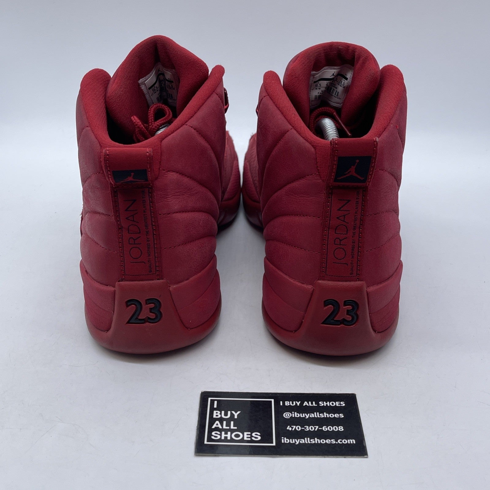 Size 10.5 - Air Jordan 12 Retro Gym Red Suede Leather (130690-601)