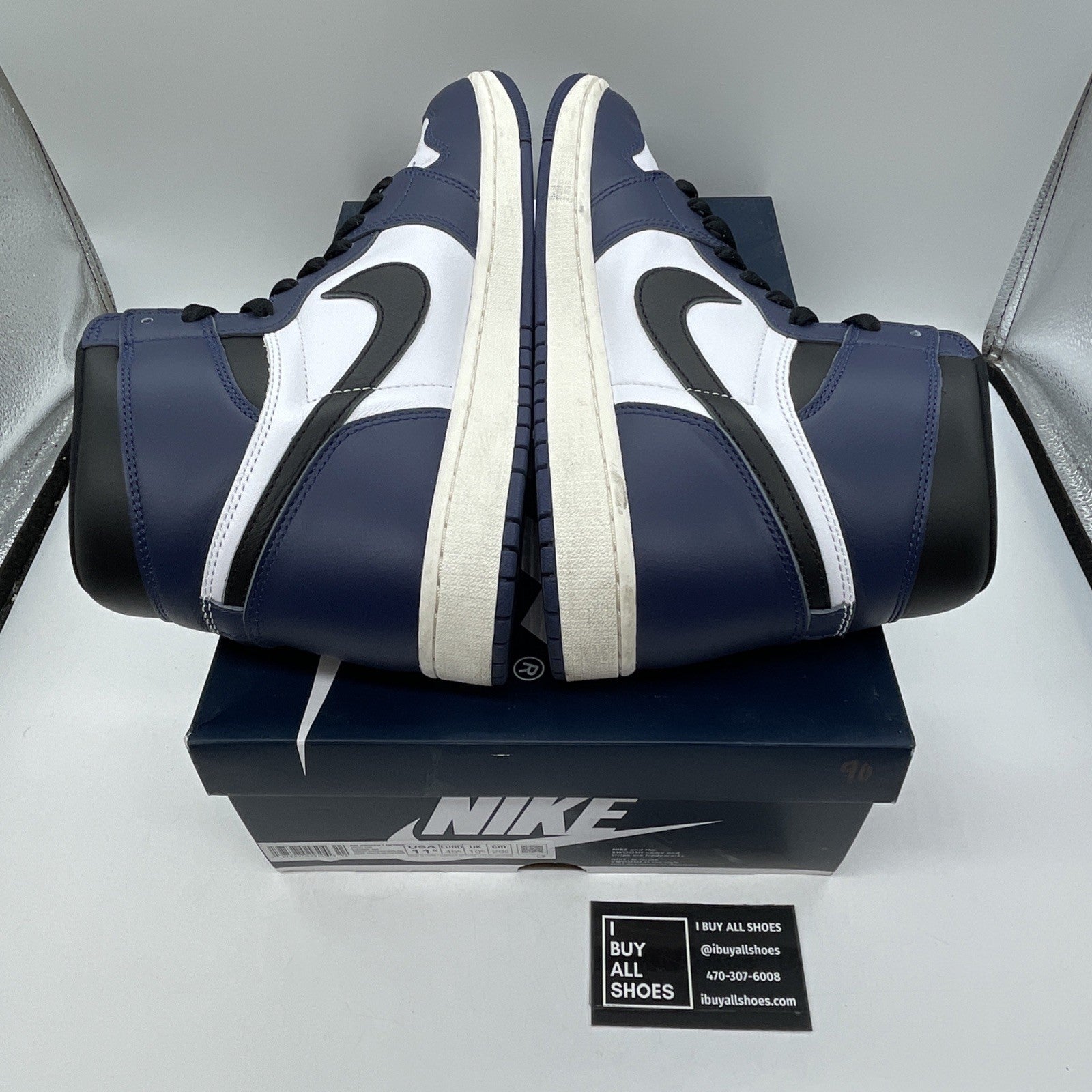 Size 11.5 - Air Jordan 1 Retro OG High Midnight Navy (DZ5485-401)