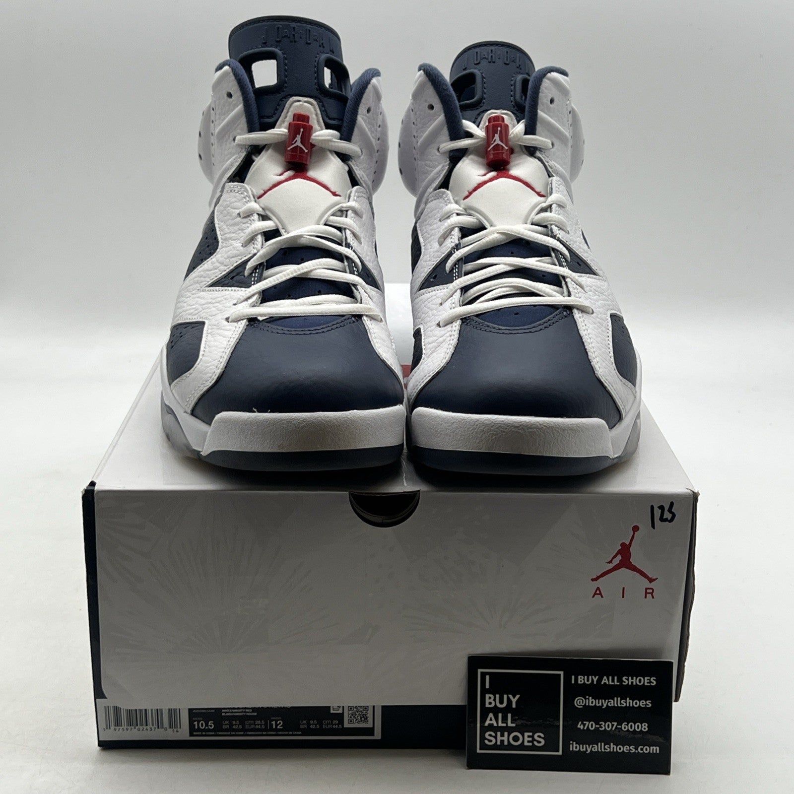 Size 10.5 - Air Jordan 6 Retro 2024 Olympic (CT8529-164)