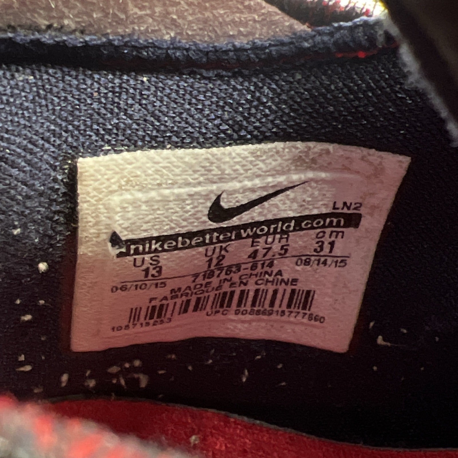 Size 13 - Nike Kobe 10 Elite High American (718763-614)