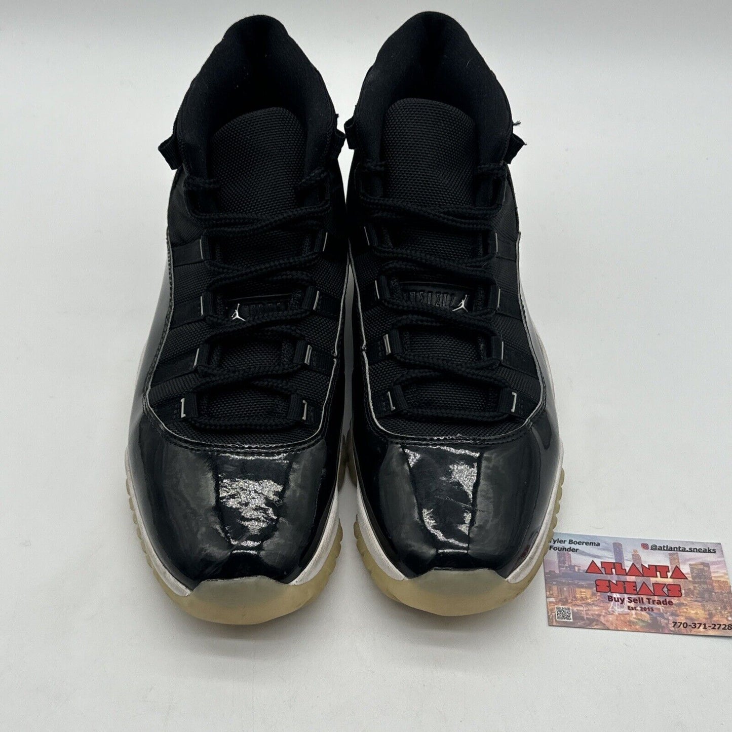 Size 11 - Jordan 11 Retro High Jubilee / 25th Anniversary Black Patent Leather