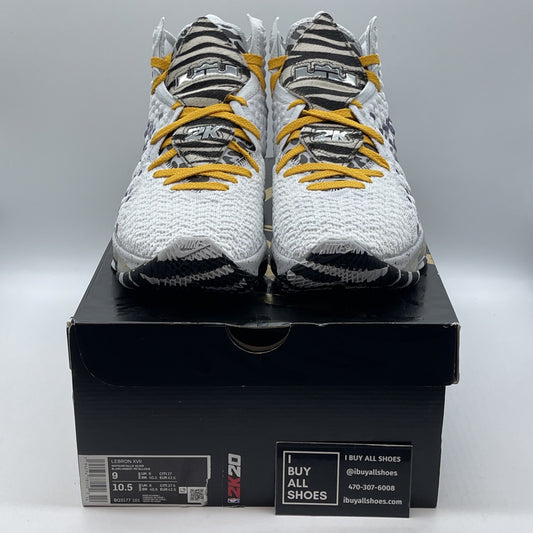 Size 9 - Nike NBA 2K20 x LeBron 17 Gamer Exclusive Bron 2K Playoffs (BQ3177-101)