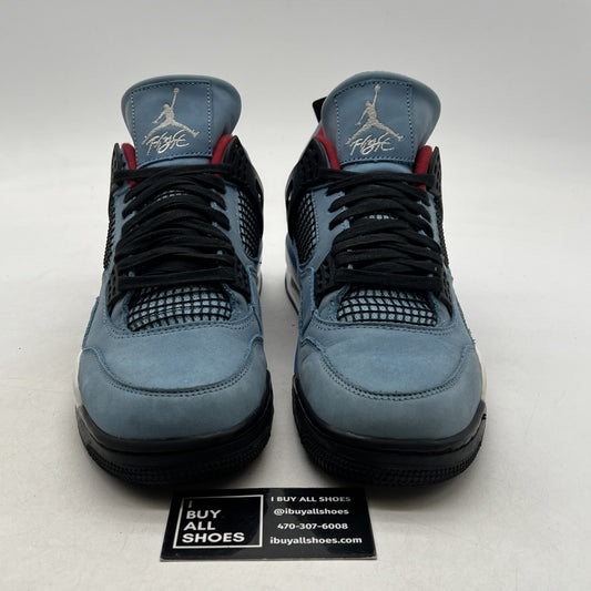 Size 9.5 - Air Jordan 4 Retro x Travis Scott Mid Cactus Jack (308497-406)