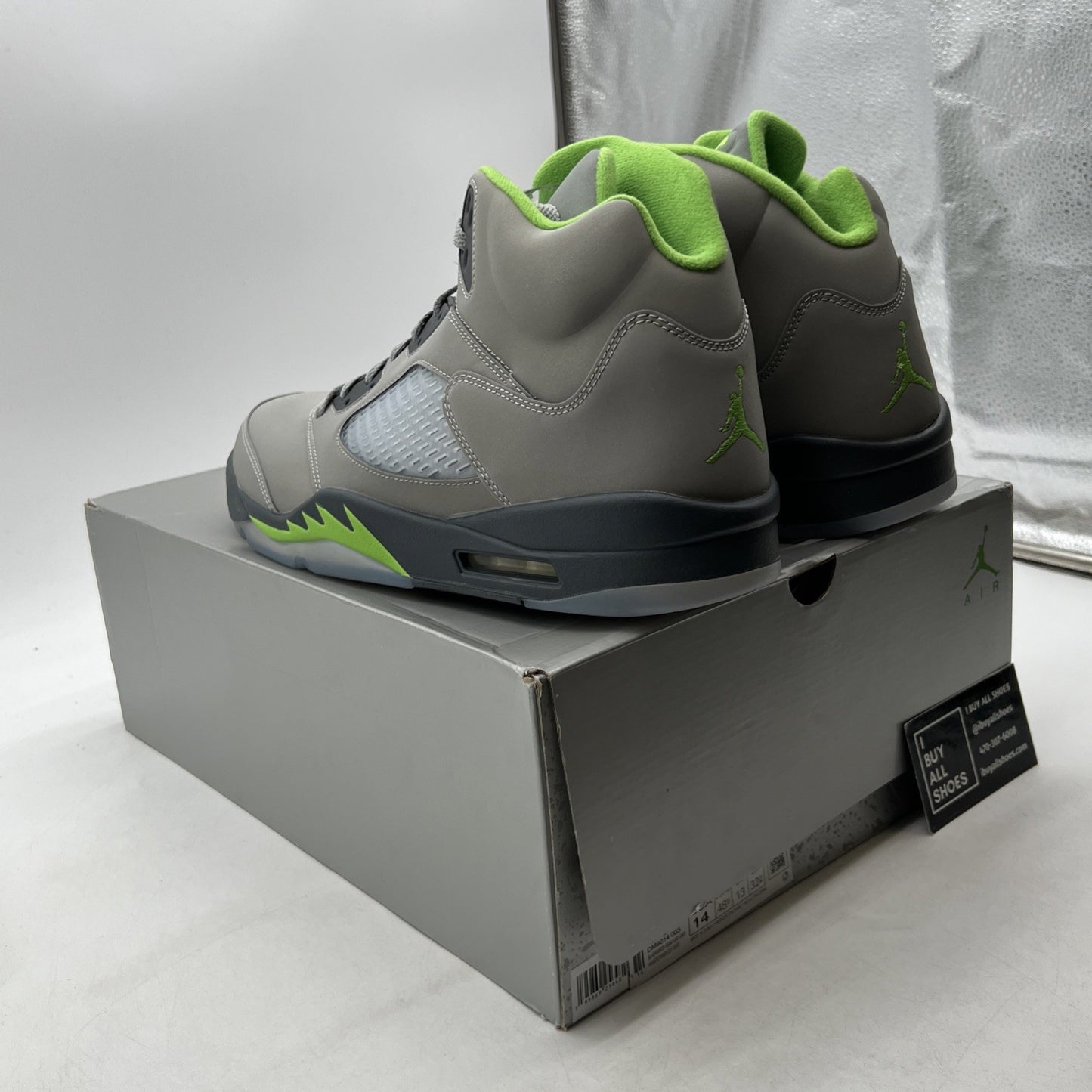 Size 14 - Air Jordan 5 Retro Green Bean (DM9014-003)