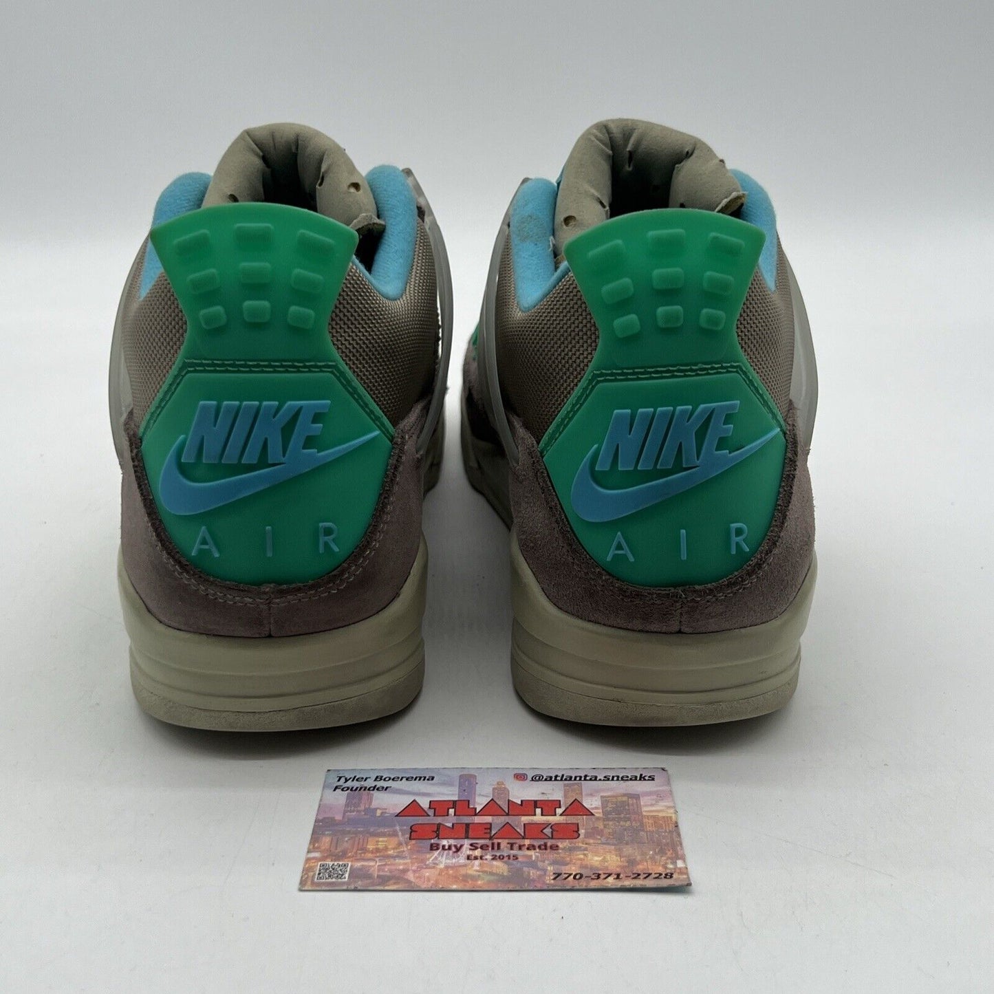 Size 10.5 - Union LA x Air Jordan 4 Retro Taupe Haze Grey Suede (DJ5718-242)