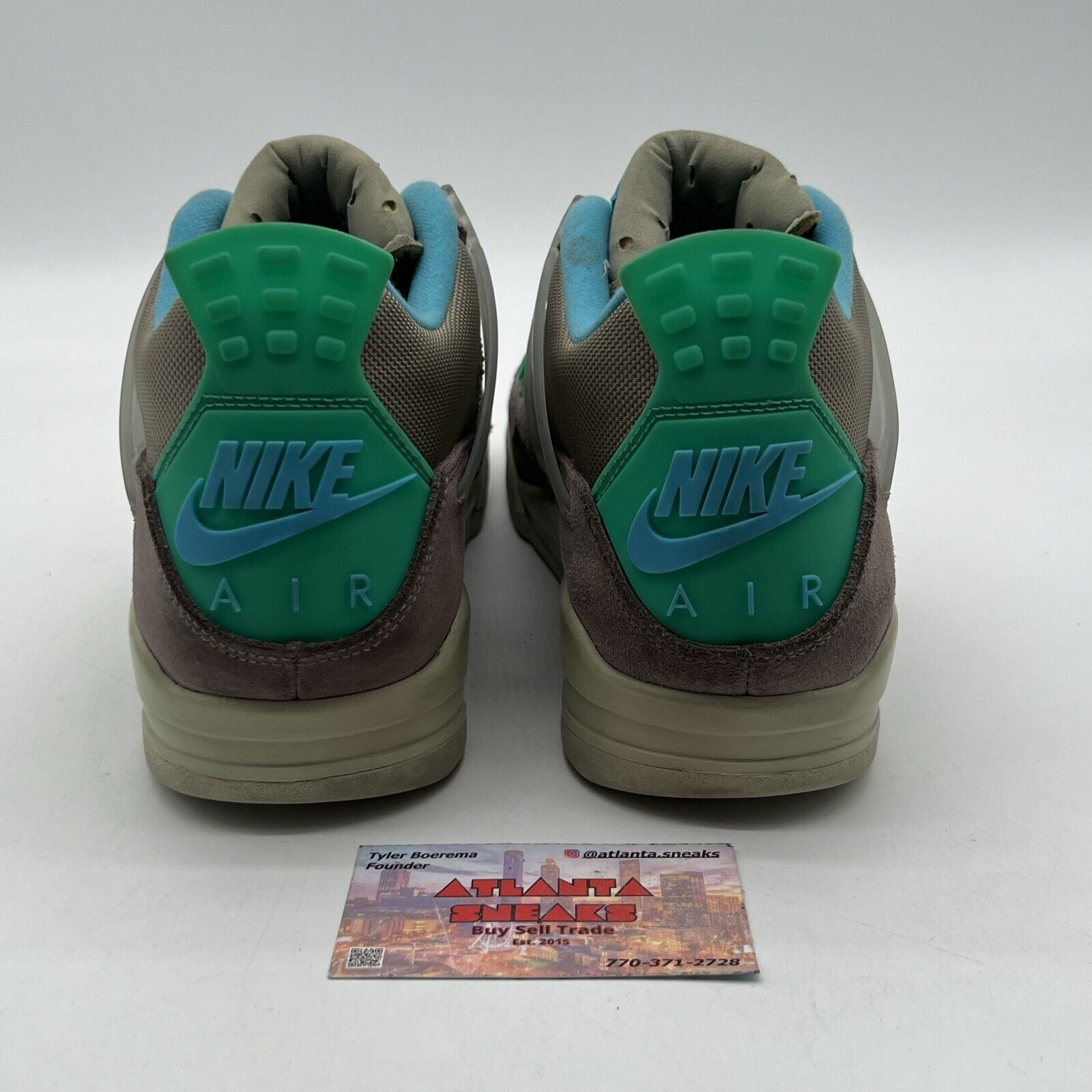 Size 10.5 - Union LA x Air Jordan 4 Retro Taupe Haze Grey Suede (DJ5718-242)