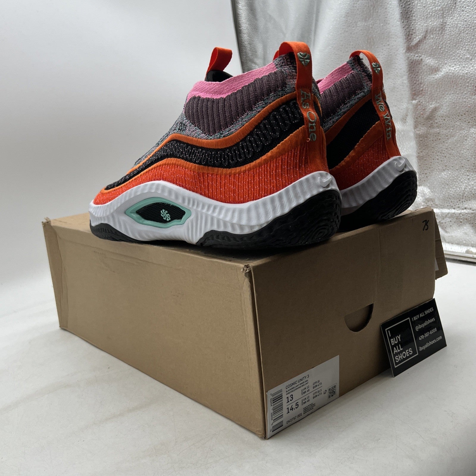 Size 13 - Nike Cosmic Unity 3 As One We Win (DV2757-001)