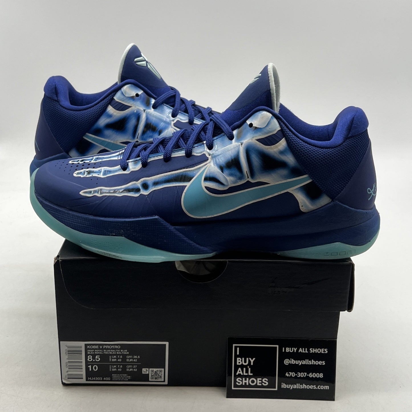 Size 8.5 - Nike Zoom Kobe 5 Protro X-Ray (HJ4303-400)