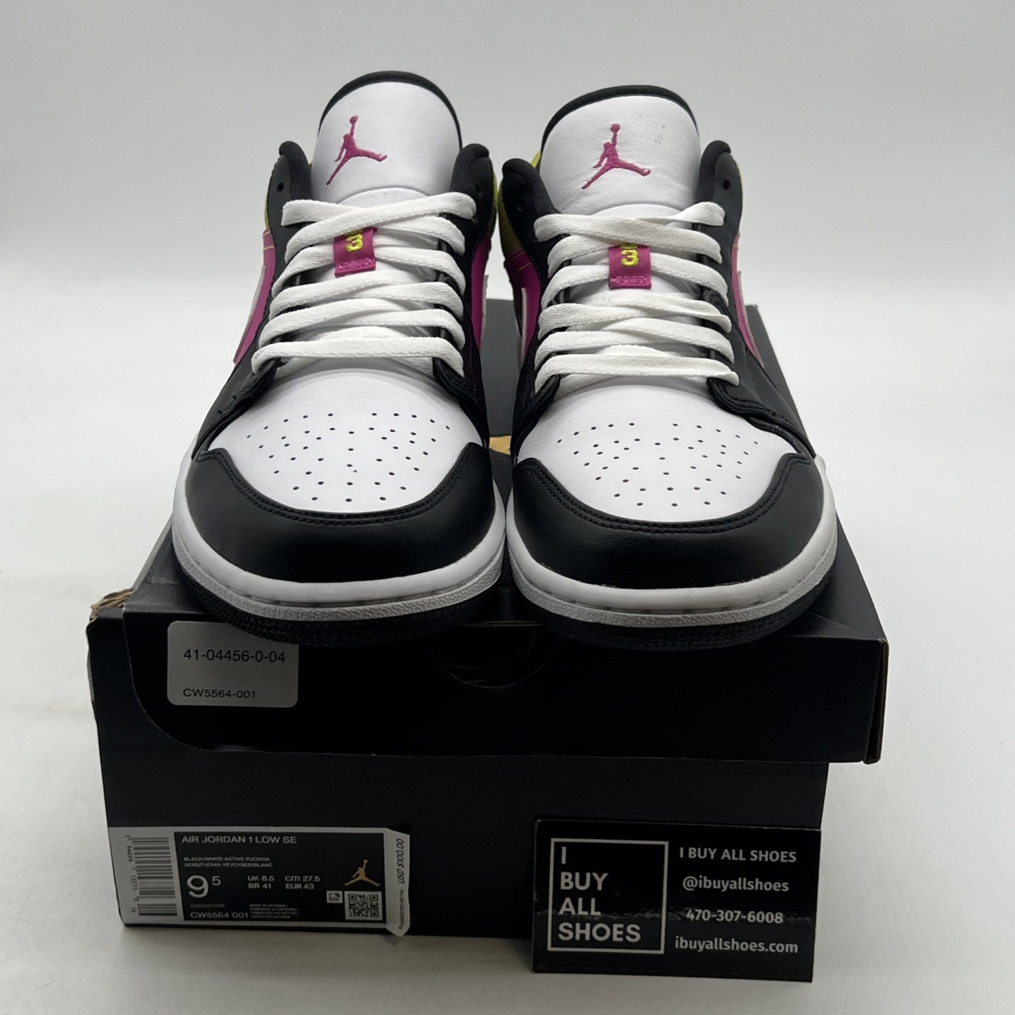 Size 9.5 - Air Jordan 1 Low Spray Paint (CW5564-001)