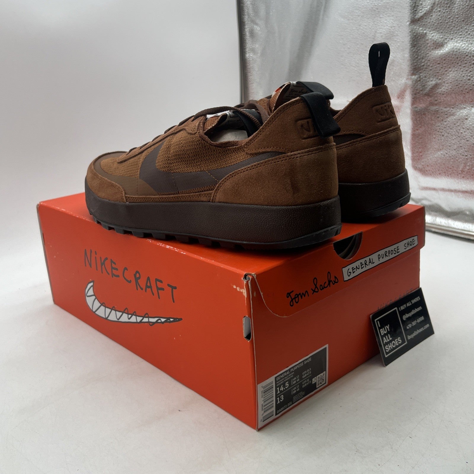 Size 14.5 - Nike x Tom Sachs NikeCraft General Purpose Shoes (DA6672-201)