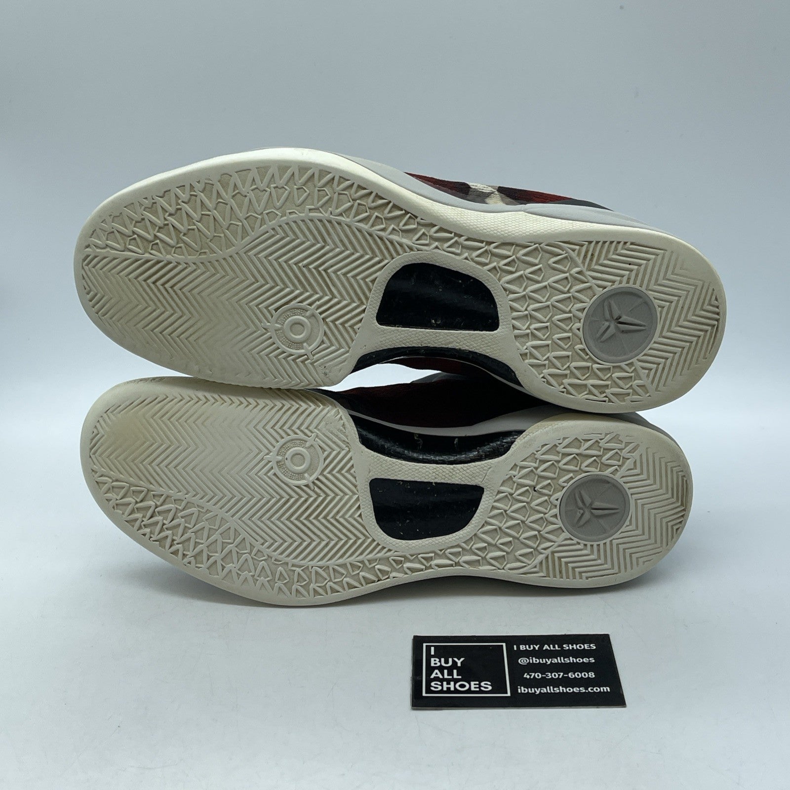 Size 9 - Nike Kobe VIII 8 System Milk Snake Red White Grey (555035-601)