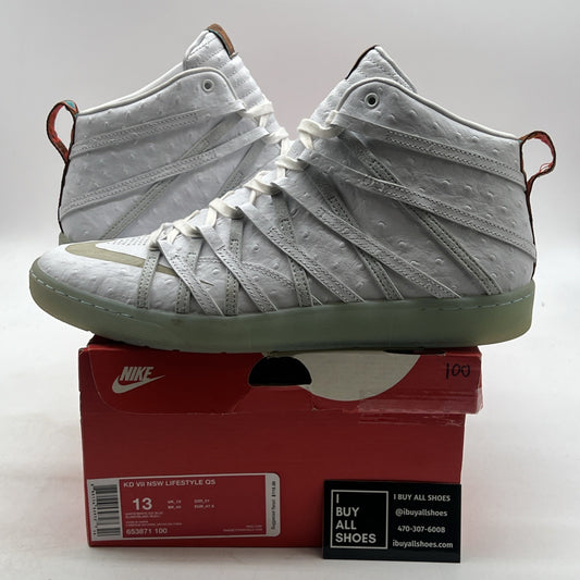 Size 13 - Nike KD 7 NSW White Ice Blue (658971-100)