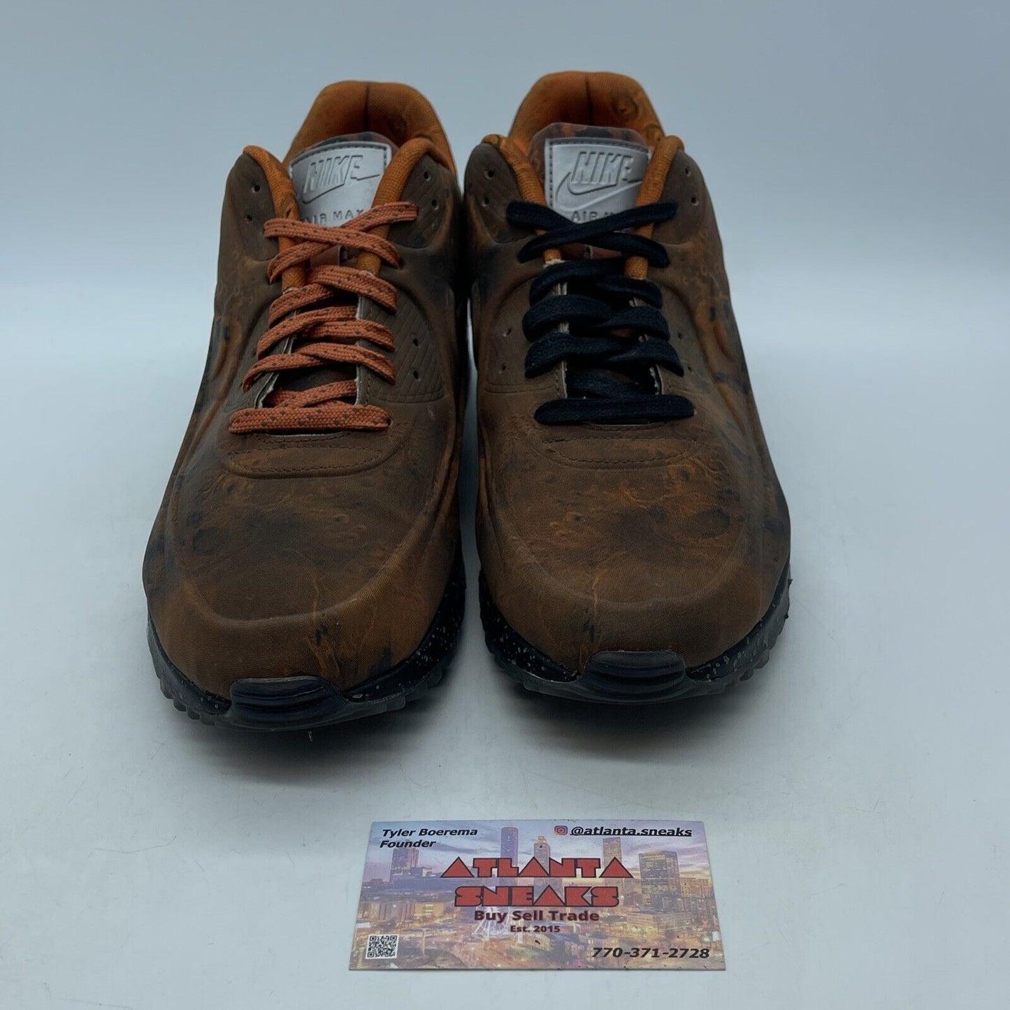 Size 10 - Nike Air Max 90 QS Mars Landing Brown Leather Leather (CD0920-600)