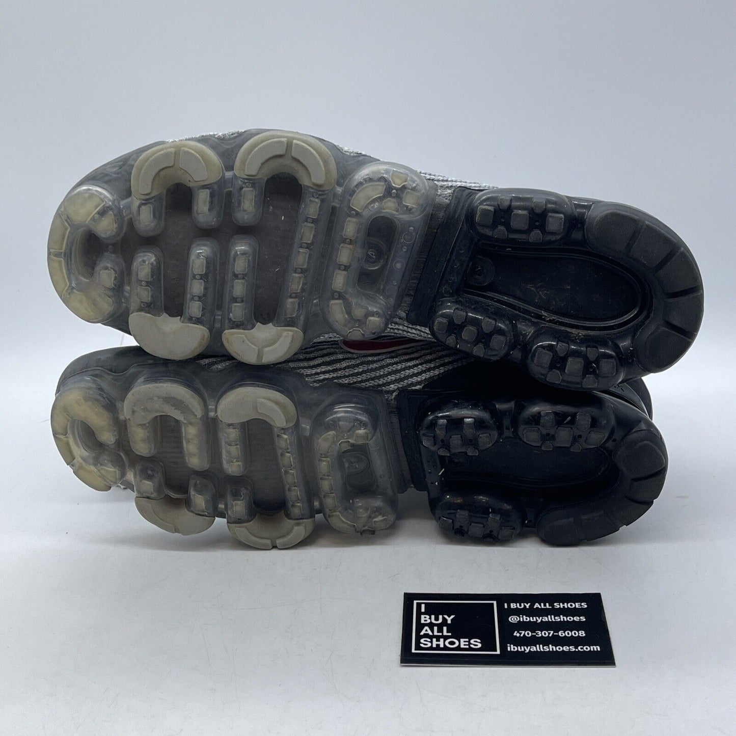 Size 10 - Nike Air VaporMax 3.0 Particle Grey Red White Suede (AJ6900-012)