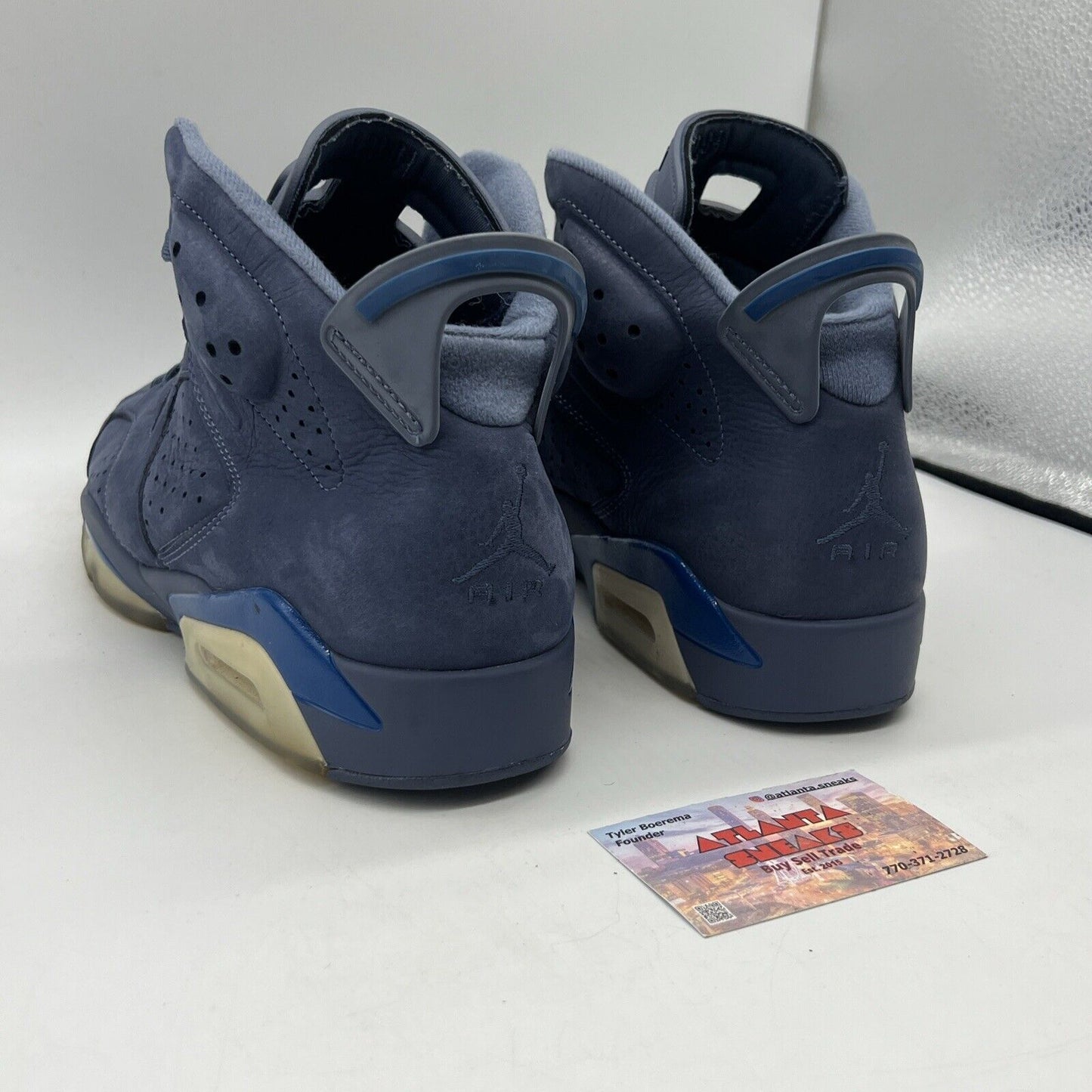 Size 11.5 - Air Jordan 6 Retro Diffused Blue Leather Used