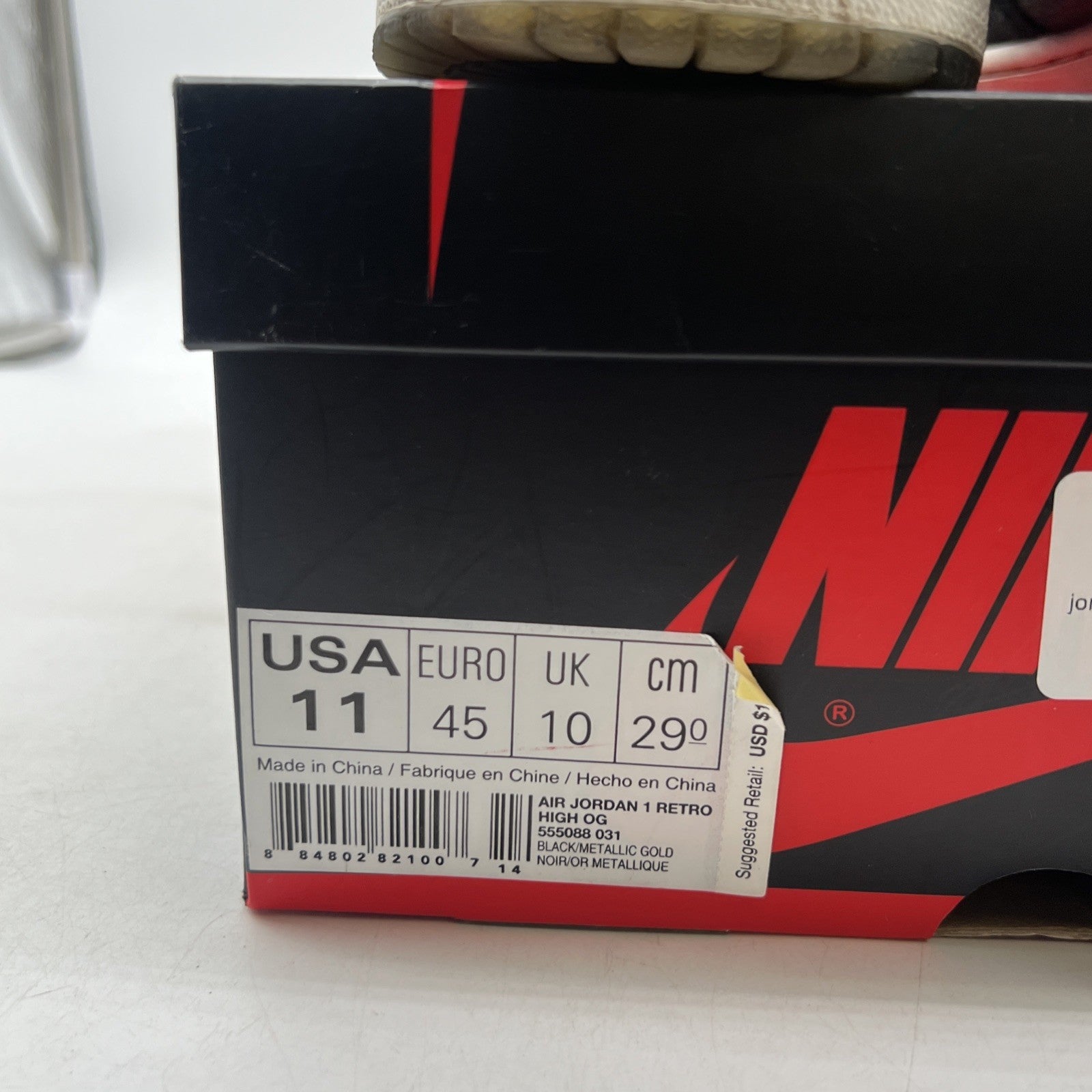 Size 11 - Air Jordan 1 Retro OG High City of Flight (555088-031)