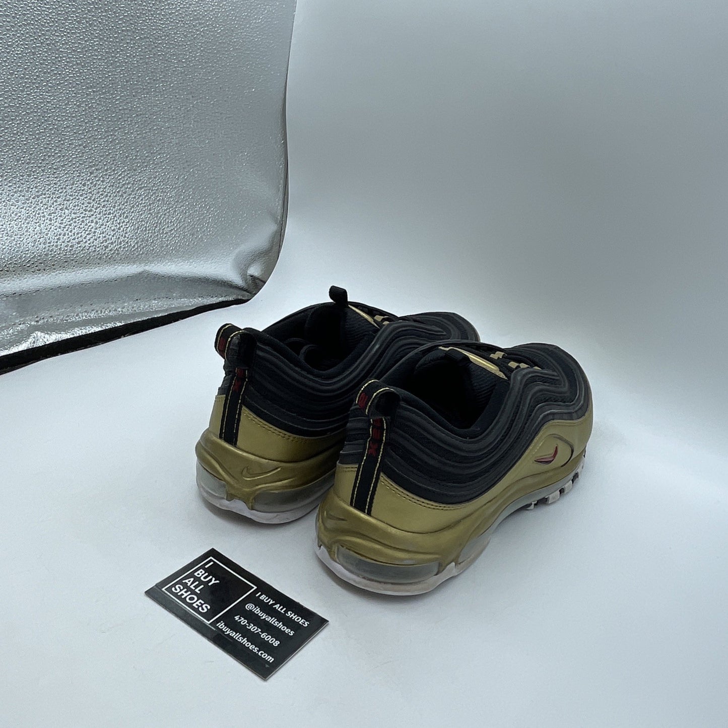 Size 13 - Nike Air Max 97 QS B-Sides Metallic Gold (AT5458-002)