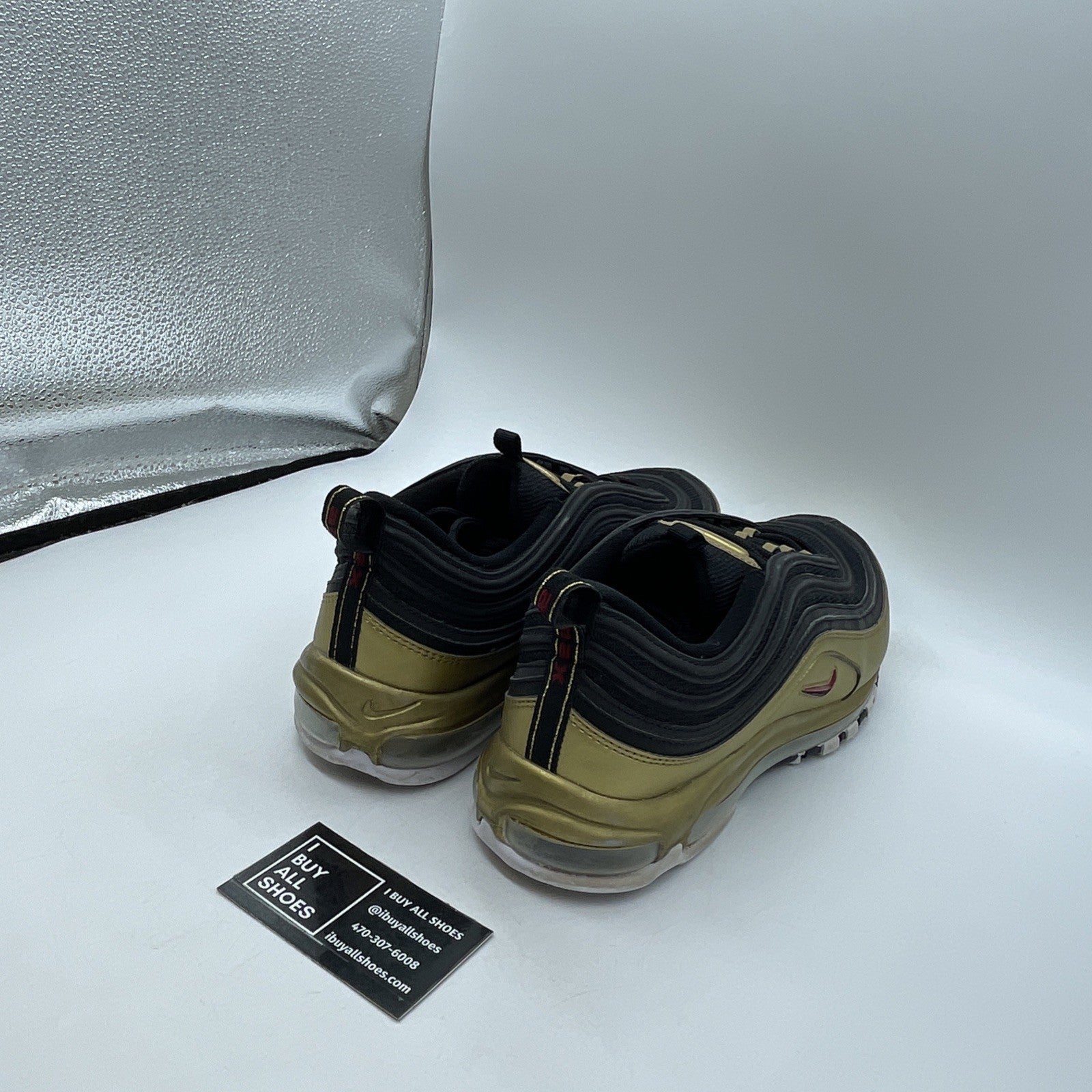 Size 13 - Nike Air Max 97 QS B-Sides Metallic Gold (AT5458-002)