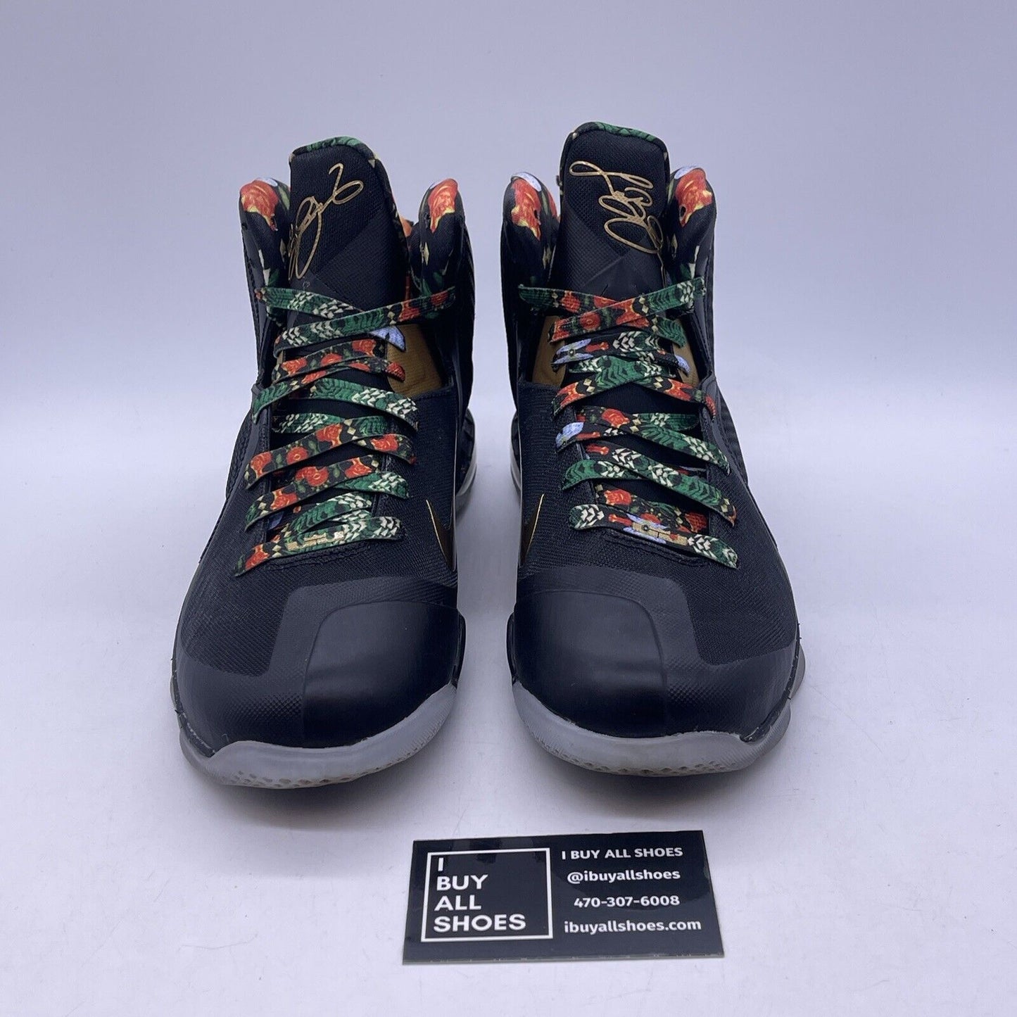 Size 8 - Nike LeBron 9 2022 Watch The Throne Black Suede Leather (DO9353-001)