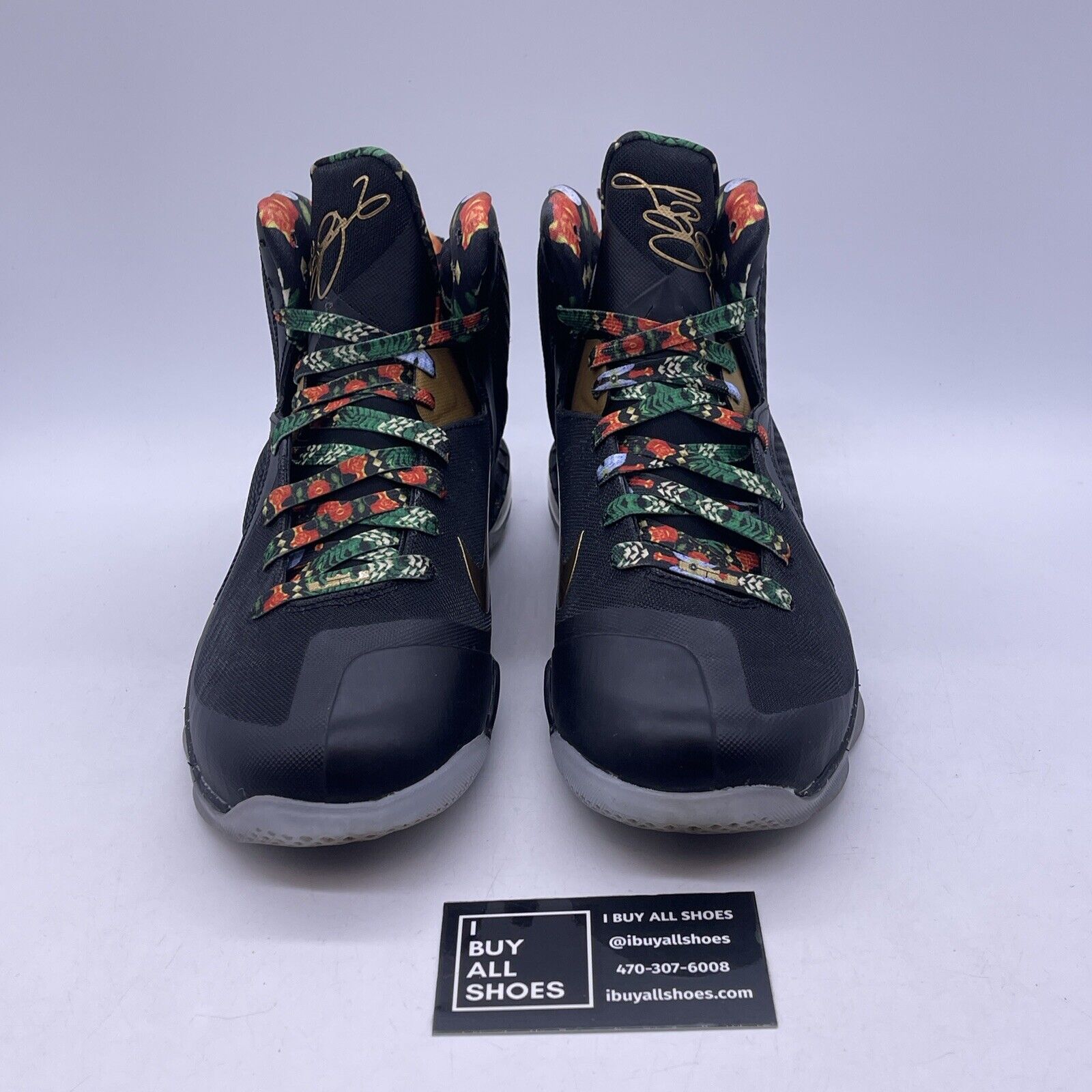 Size 8 - Nike LeBron 9 2022 Watch The Throne Black Suede Leather (DO9353-001)