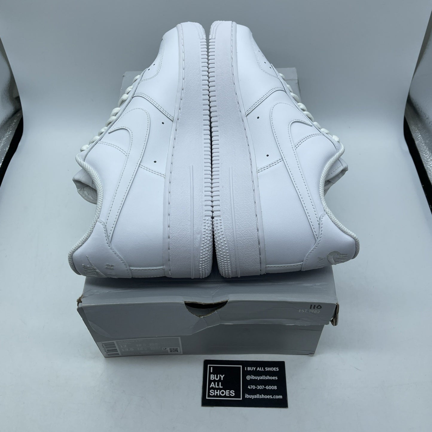 Size 12 - Nike Travis Scott x Air Force 1 Utopia White Gold Leather (CW2288-111)