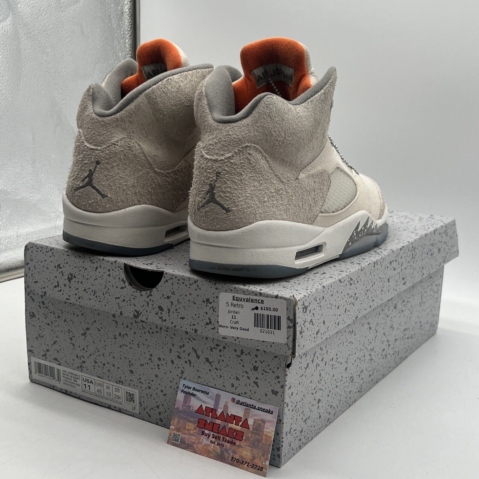 Size 11 - Air Jordan 5 Retro SE Craft Light Orewood Brown Suede (FD9222-180)