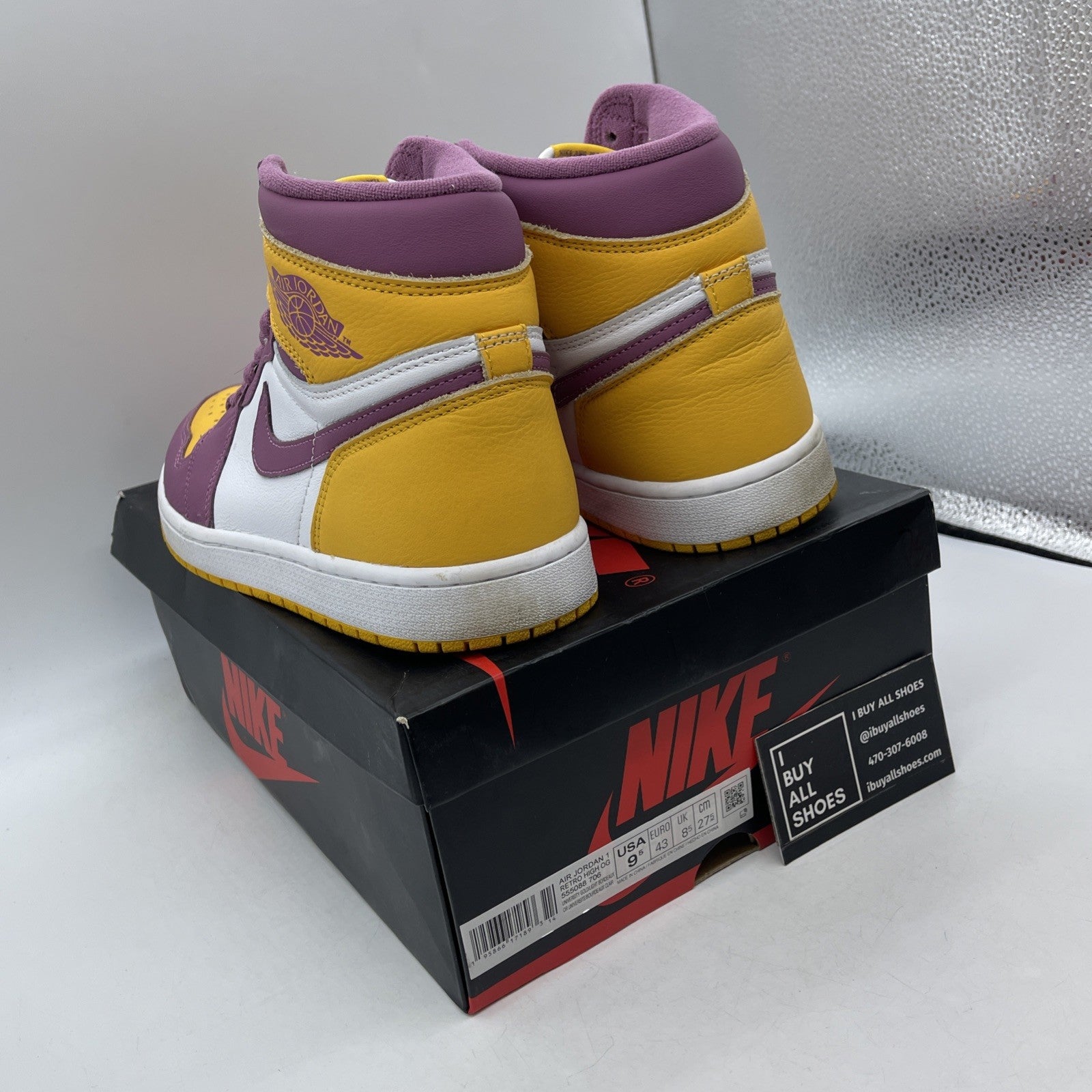 Size 9.5 - Air Jordan 1 Retro High OG Brotherhood 2022 (555088-706)