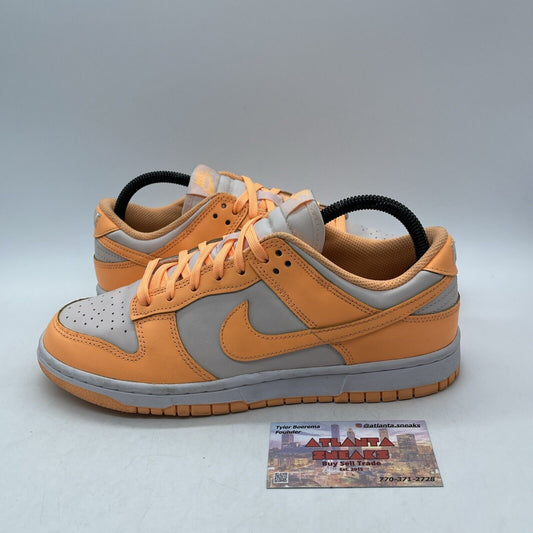 Size 9 - Nike Dunk Low Peach Cream 2022 Orange White Leather (DD1503-801)