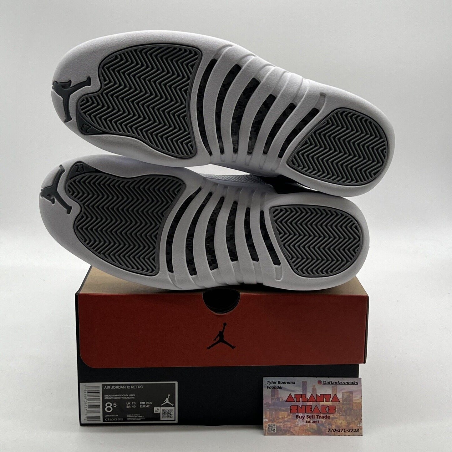 Size 8.5 - Air Jordan 12 Stealth 2022 (CT8013-015)