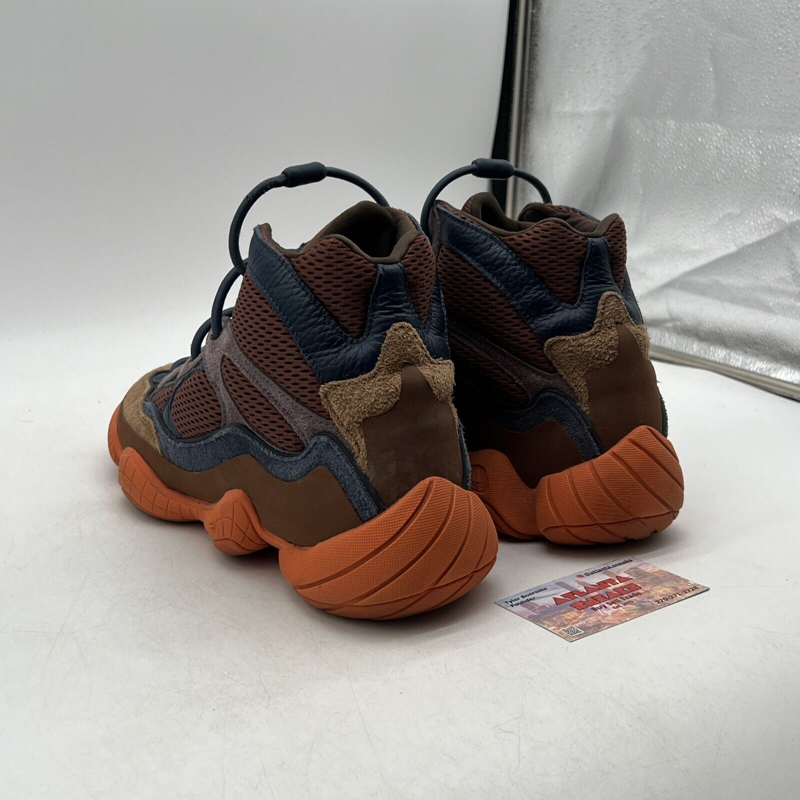 Size 11.5 - adidas Yeezy 500 High Tactical Orange (GW2873)