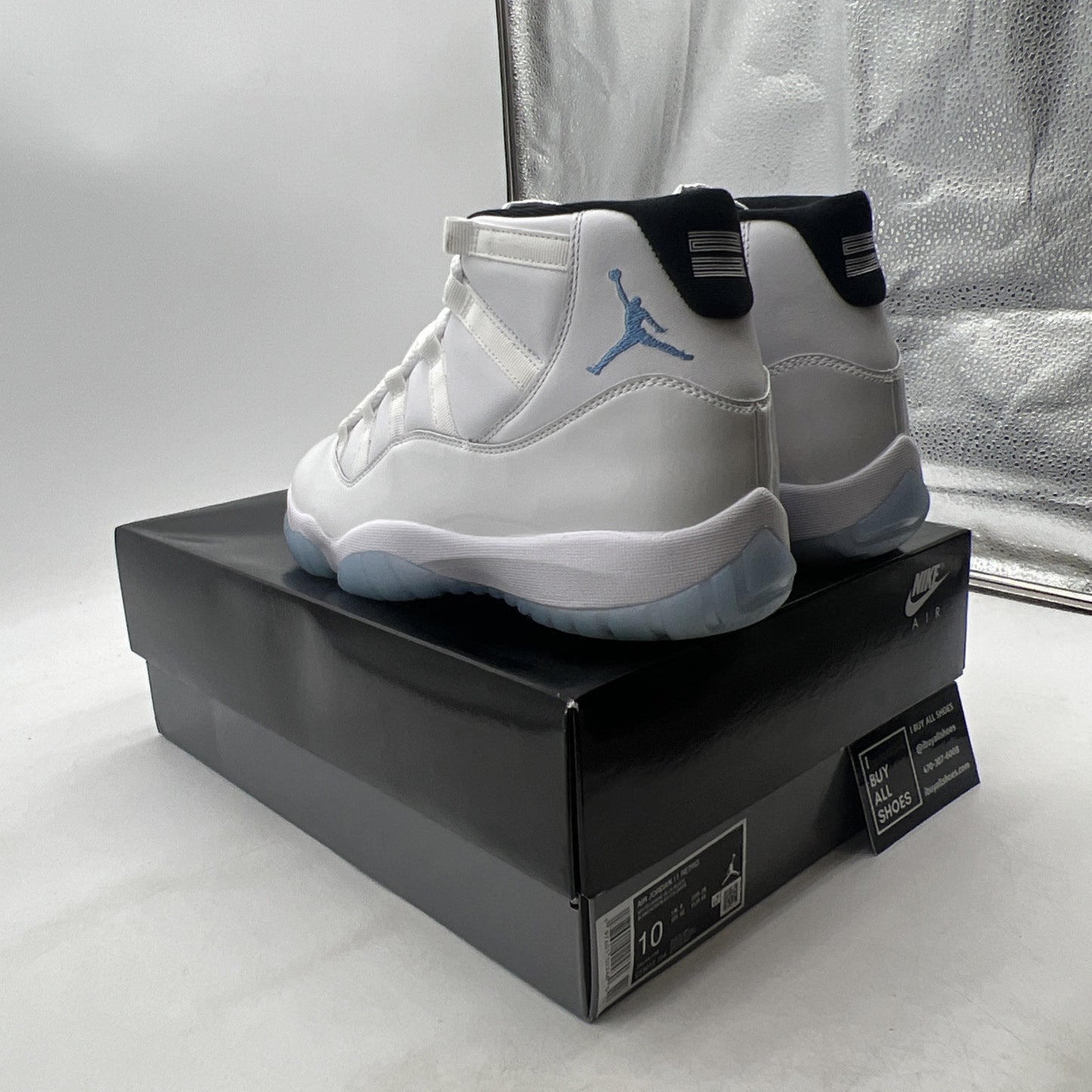 Size 10 - Air Jordan 11 Retro 2024 Legend Blue / Columbia (CT8012-104)