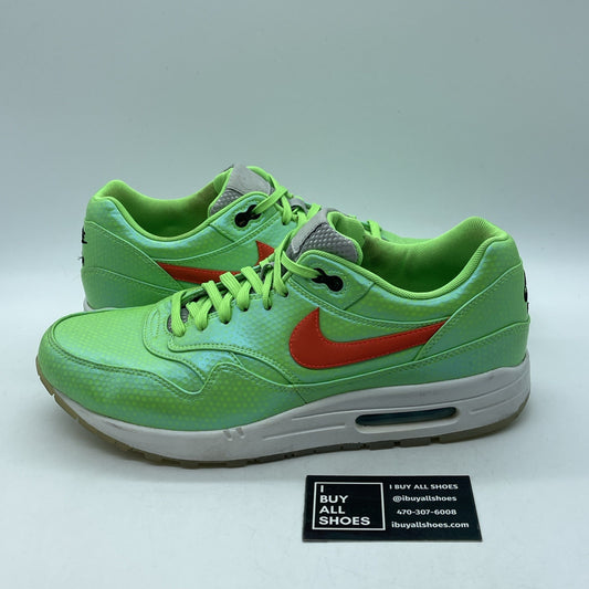 Size 10.5 - Nike Air Max 1 Fb Premium Qs Mercurial Pack Green (665874-400)