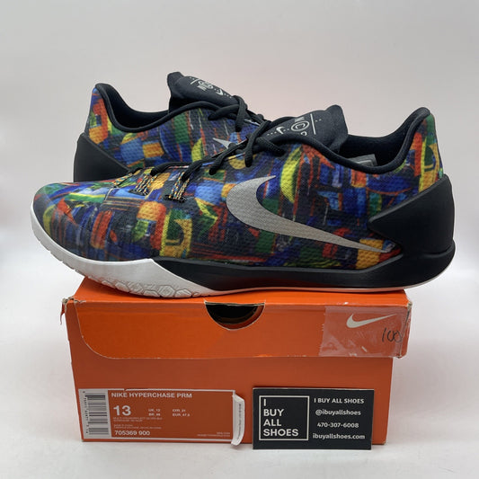 Size 13 - Nike Hyperchase Net Collectors Society Grey Suede Leather (705369-900)