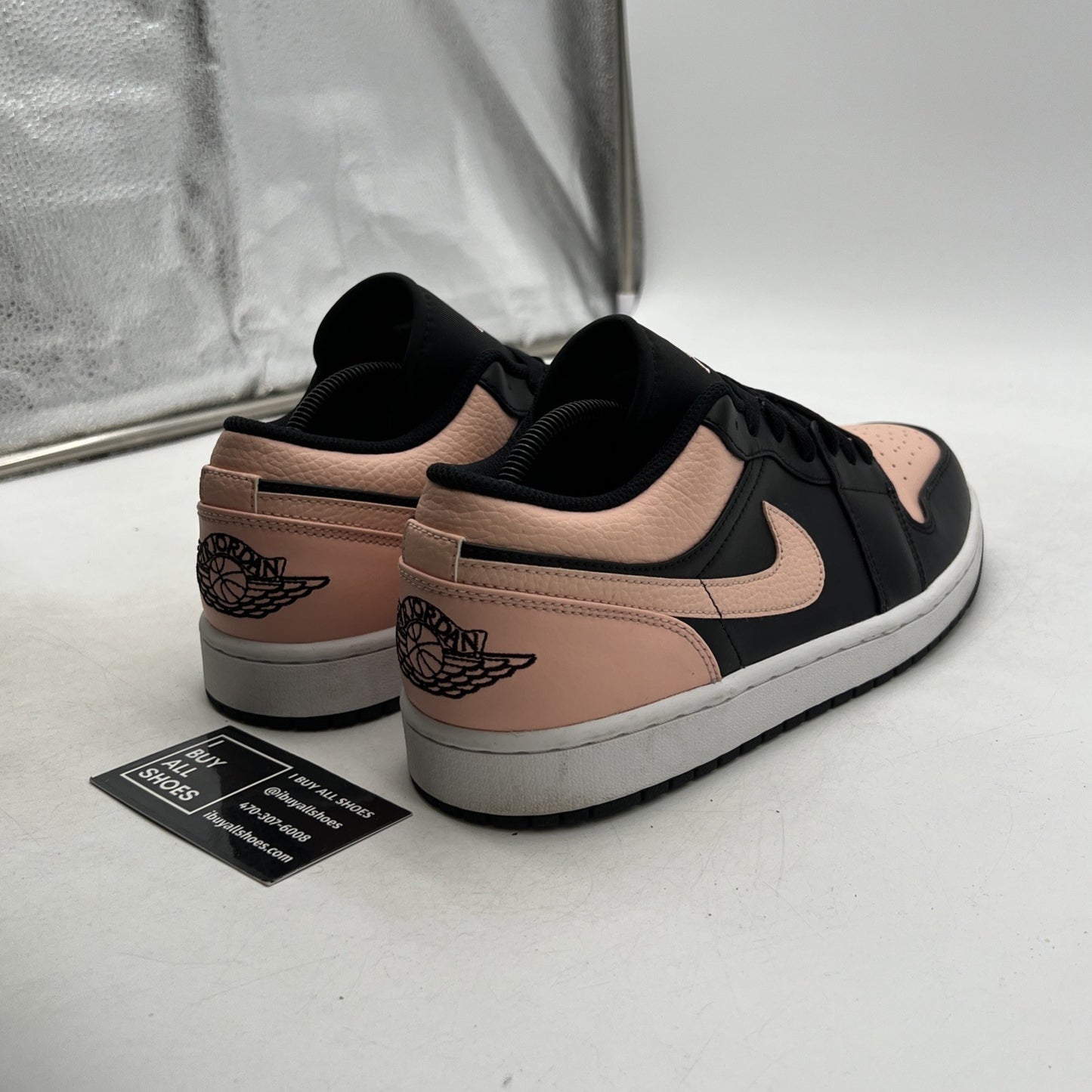 Size 10 - Air Jordan 1 Low Crimson Tint (553558-034)