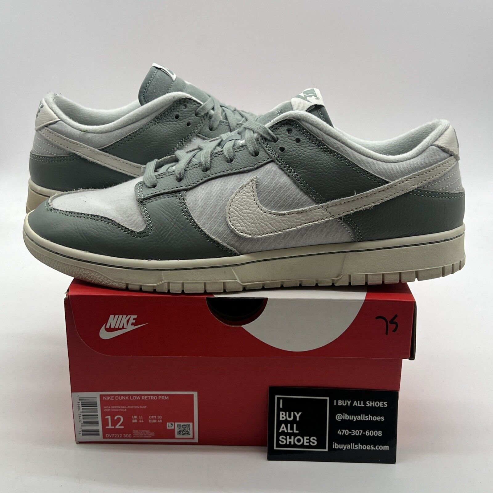 Size 12 - Nike Dunk Low Mica Green (DV7212-300)