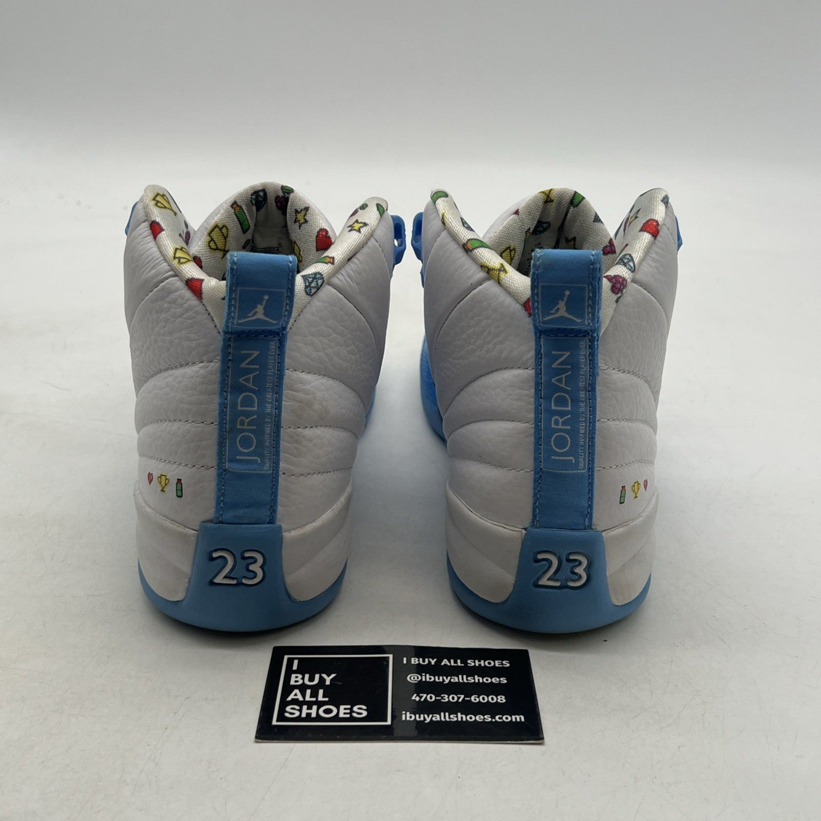 Size 6.5Y - Air Jordan 12 Retro Mid Emoji (DQ4365-114)