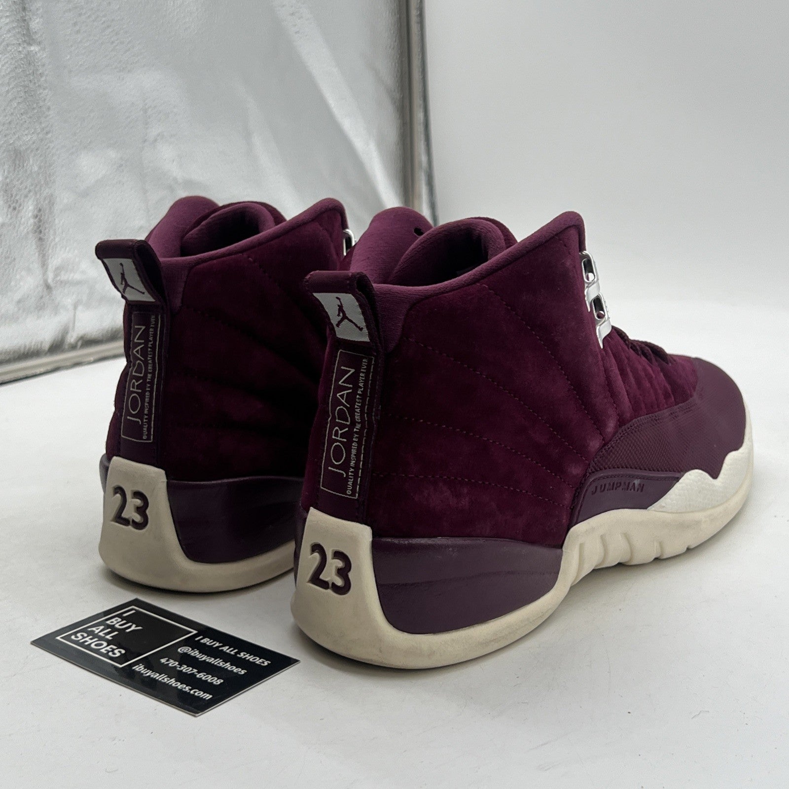Size 9.5 - Air Jordan 12 Retro Bordeaux (130690-617)