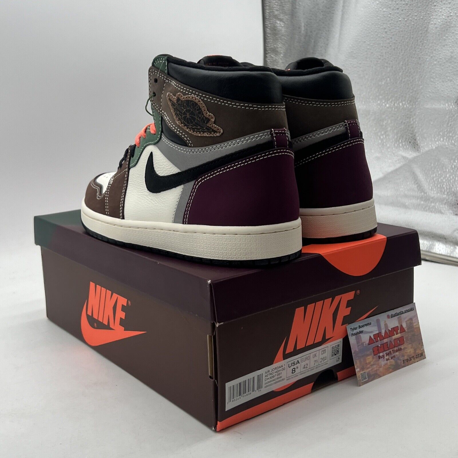 Size 8.5 - Air Jordan 1 High OG Crafted 2021 (DH3097-001)