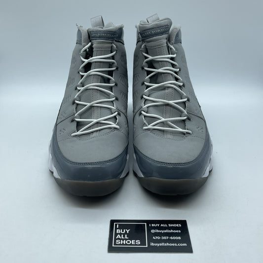 Size 13 - Air Jordan 9 Retro 2012 Cool Grey Suede Leather (302370-015)