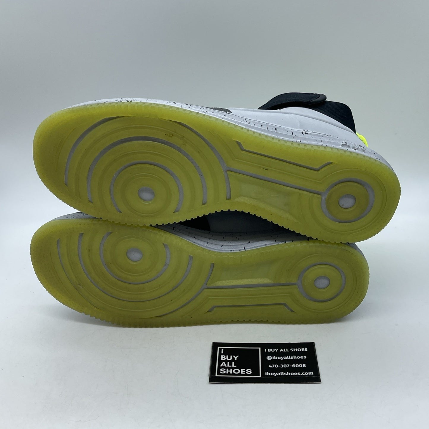 Size 10.5 - Nike Lunar Force 1 Lux VT Anthracite Volt Grey Black (630998-002)