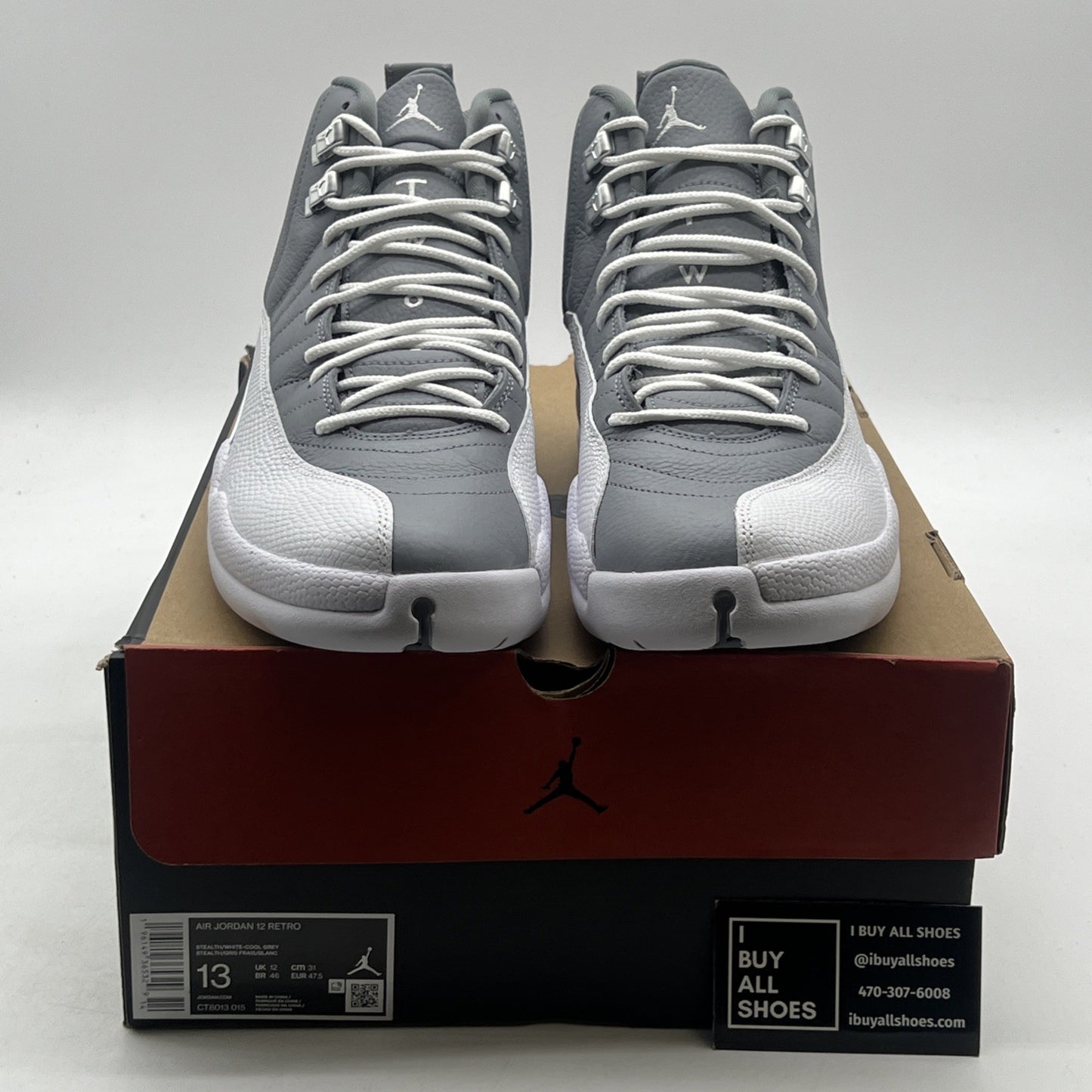 Size 13 - Air Jordan 12 Stealth 2022 (CT8013-015)