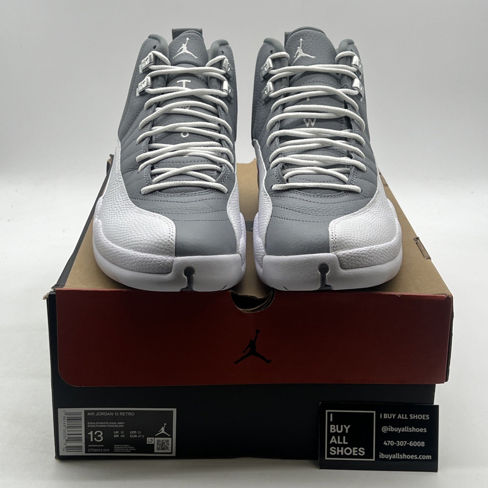 Size 13 - Air Jordan 12 Stealth 2022 (CT8013-015)