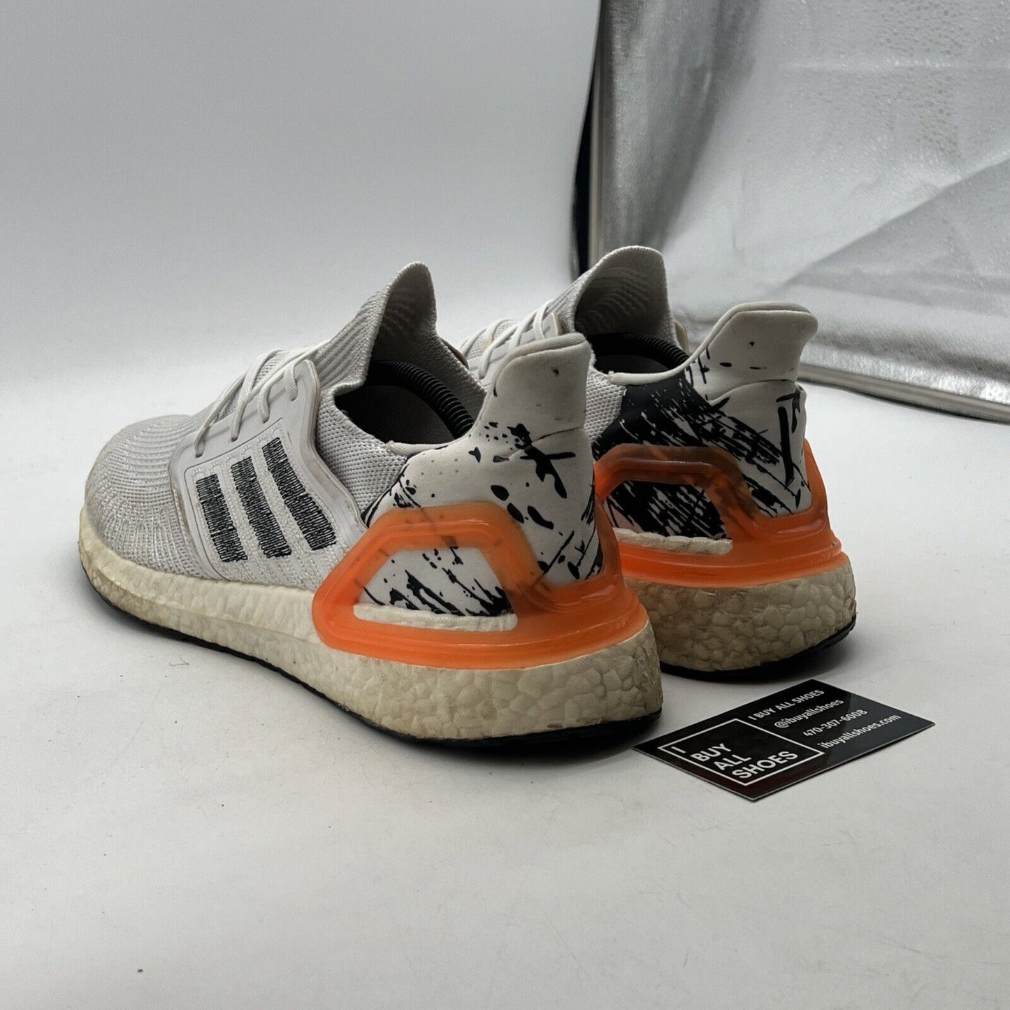 Size 11.5 - adidas UltraBoost 20 Solar Orange (EG0699)