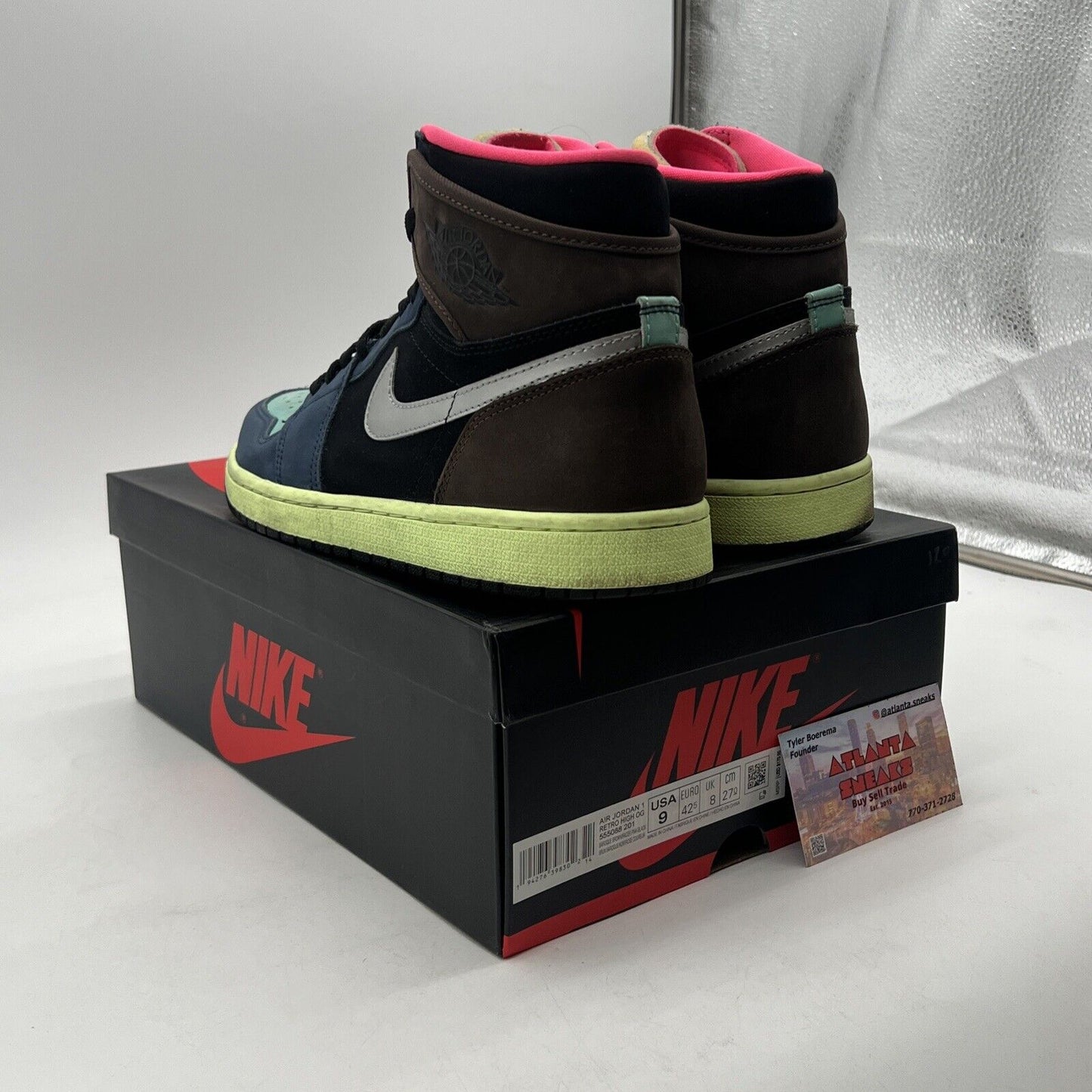 Size 9 - Air Jordan 1 Retro High Tokyo Bio Hack (555088-201)